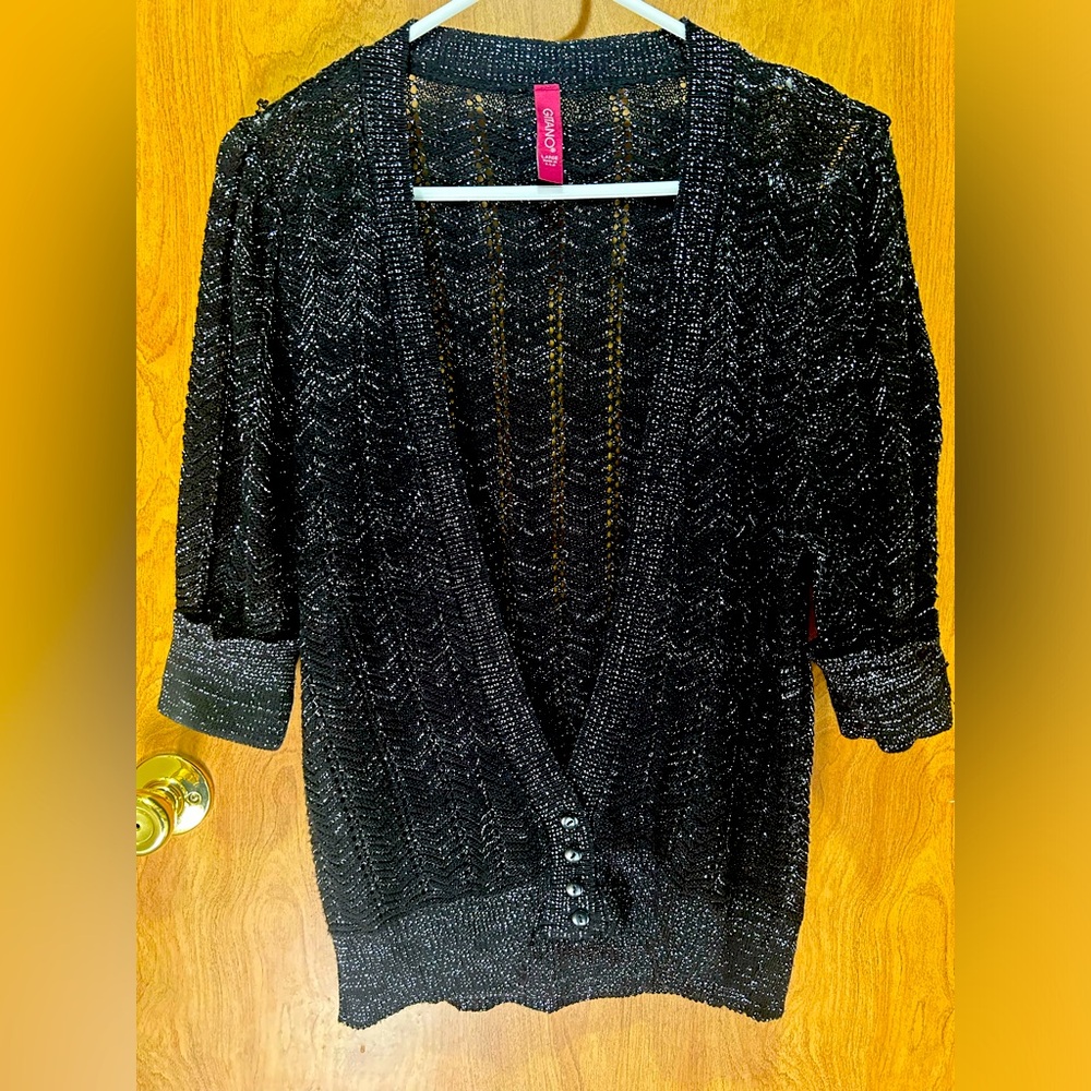 Gitano Sweater Coverup Size Large